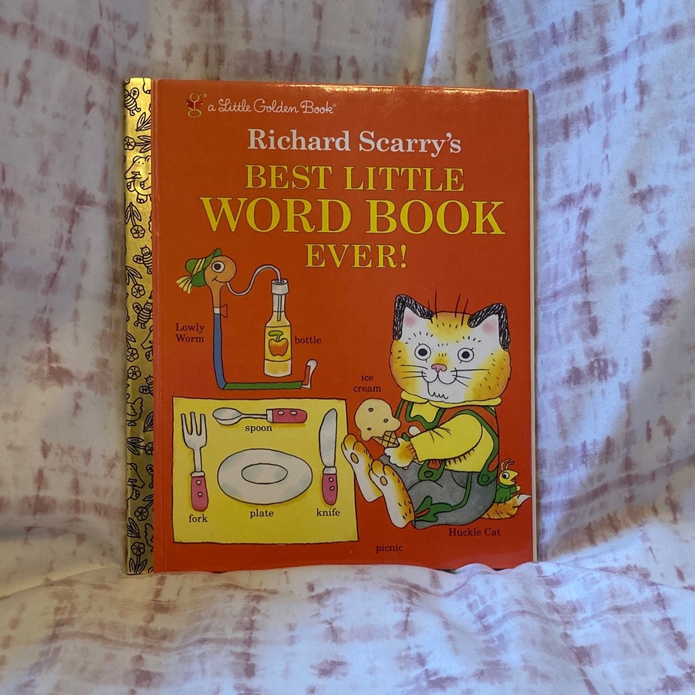 Richard Scarry's Best Little Word Book Ever (Little Golden Book)